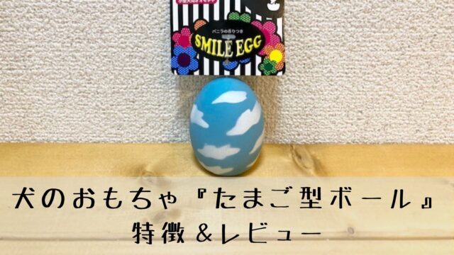 犬用ボール たまご型ボールのおすすめポイント 特徴 レビュー 犬グッズ情報サイト わんコミ